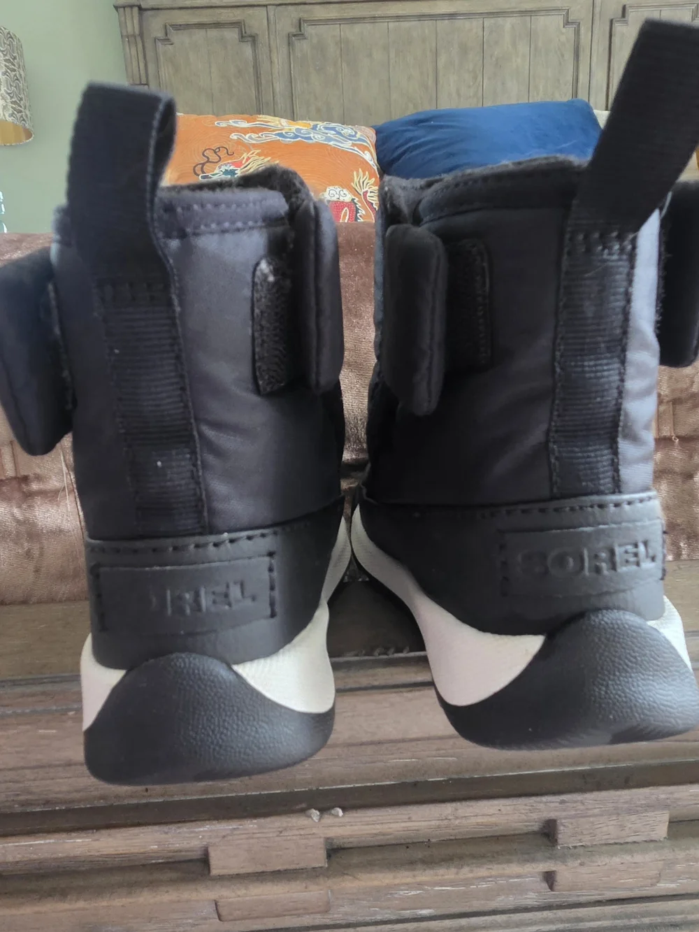 Sorel Kids Black Waterproof Winter Boots